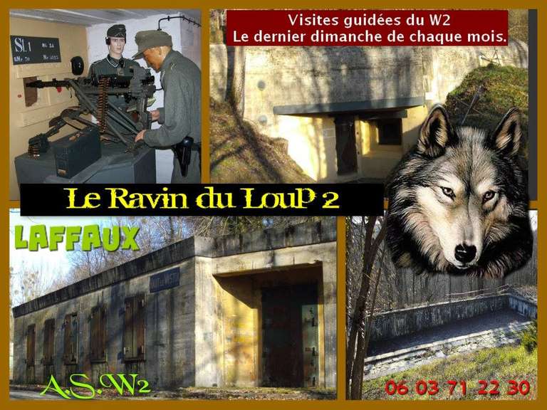 Visites guidées gratuites du site historique 'Le Ravin du Loup 2' - Laffaux (02)