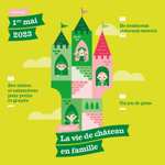 Entrée, Visites et Animations gratuites le 1er Mai dans 32 châteaux en Wallonie - La Vie de château en famille (Frontaliers Belgique)
