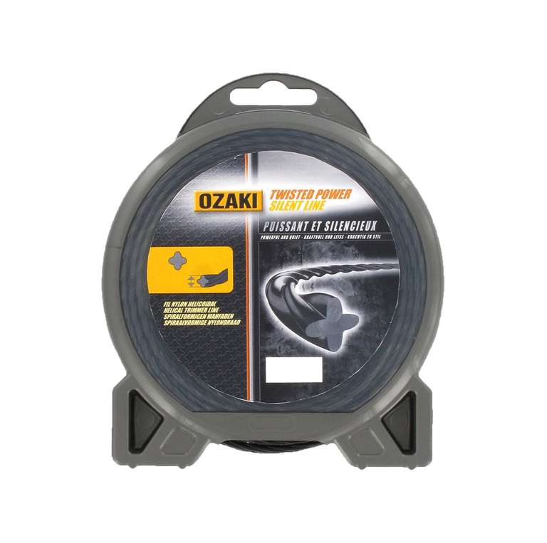 Fil nylon hélicoïdal GreenStar Ozaki Premium - Ø3mm, 28m