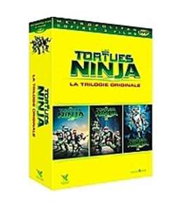 Coffret DVD Les Tortues Ninja 1 à 3 : la trilogie originale