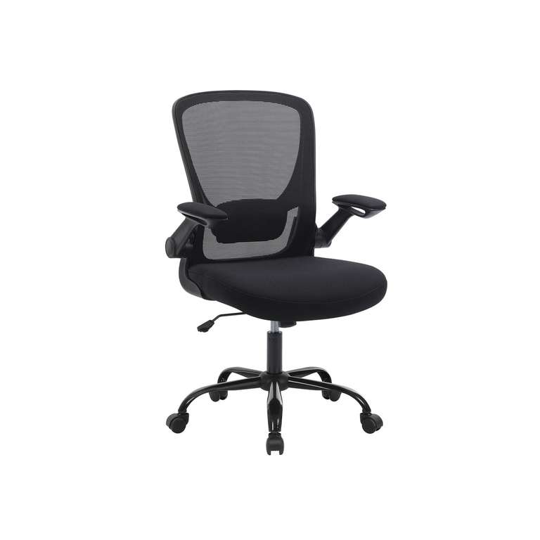 Fauteuil de bureau à roulette mesh noir CARREFOUR HOME : le fauteuil à Prix  Carrefour