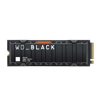 SSD Interne M.2 NVMe 4.0 Western Digital WD_Black SN850 - 1 To, avec dissipateur, compatible PS5