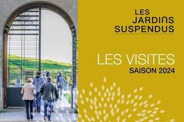 Visite guidée gratuite des jardins suspendus - Le Havre (76)