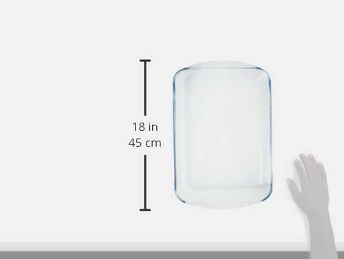 Rôtissoire rectangulaire en verre Pyrex