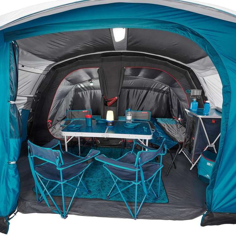 Tente à arceaux de camping Quechua Arpenaz pour 5 Personnes (2 Chambres)