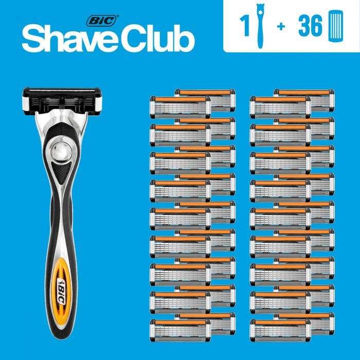 Rasoir BIC Shave Club 5 Classic + 36 recharges 5 lames (bic.com)