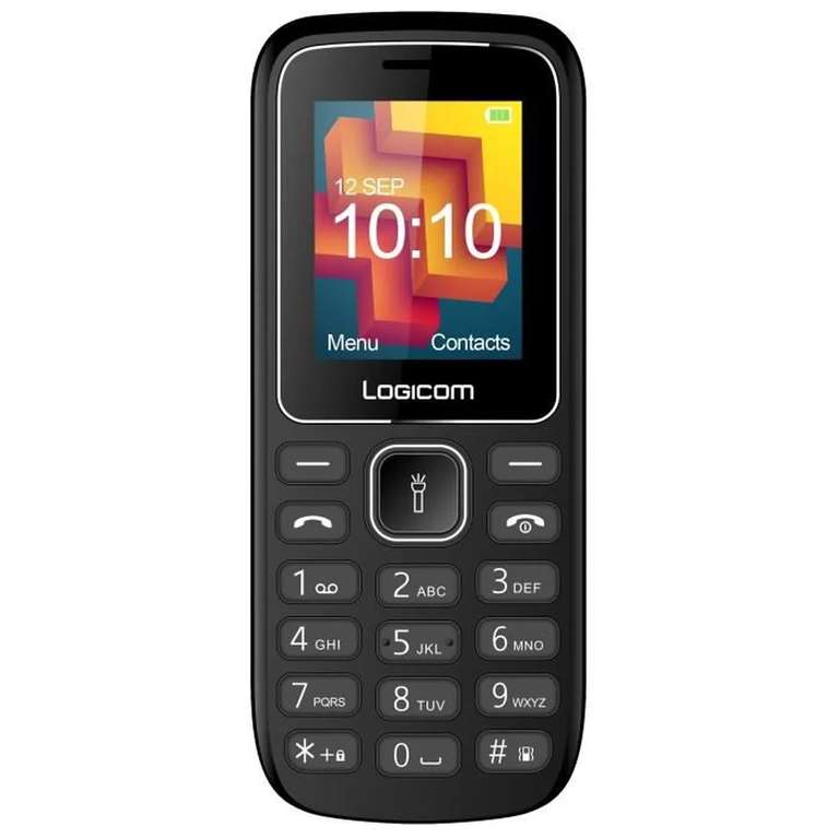 Téléphone mobile Le Posh 180 - Écran 1.77", RAM 32Mo, 32Mo (extensible jusqu'à 32 Go), 800mAh, Capteur 0.8 MP + LED, Bluetooth 2.1