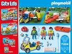 Playmobil 71204 Véhicule de Secours - City Life - Les Secours - Equipements de Secours et Deux secouristes (Vendeur tiers)