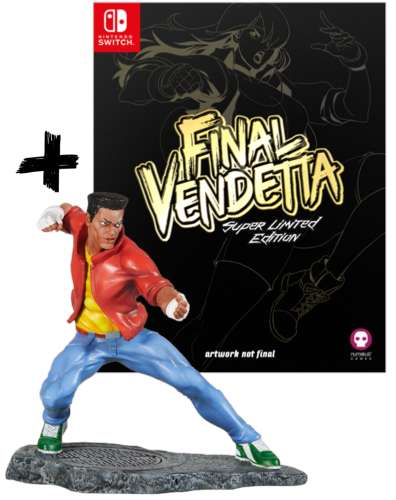 Final Vendetta Super Limited Edition sur Nintendo Switch + Figurine De Duke Sancho