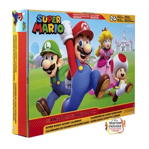 Calendrier de l'Avent Super Mario (via retrait sélection de magasins)