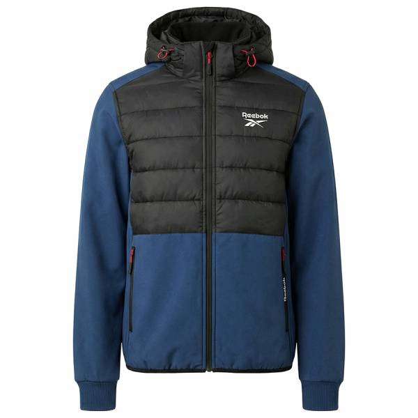 Reebok Jacket Black Kurtka Męska Hybrydowa Reebok Czarna Lub Zielona, 180,63 Zł main image 1