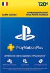 Carte PlayStation Store de 120€ (Dématérialisée)
