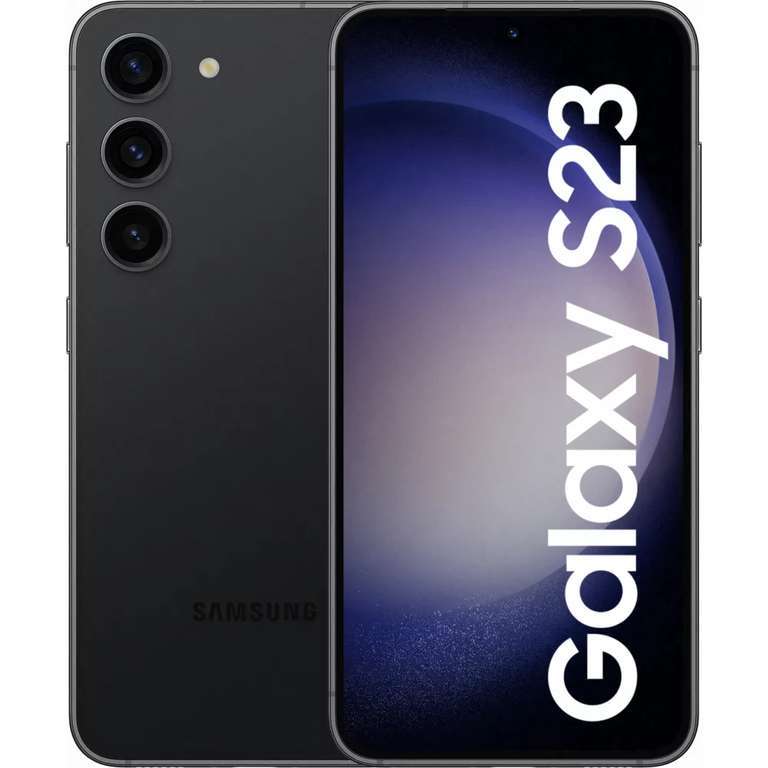 Smartphone 6.1" Samsung Galaxy S23 - 256 Go, noir (via bonus reprise 150€)