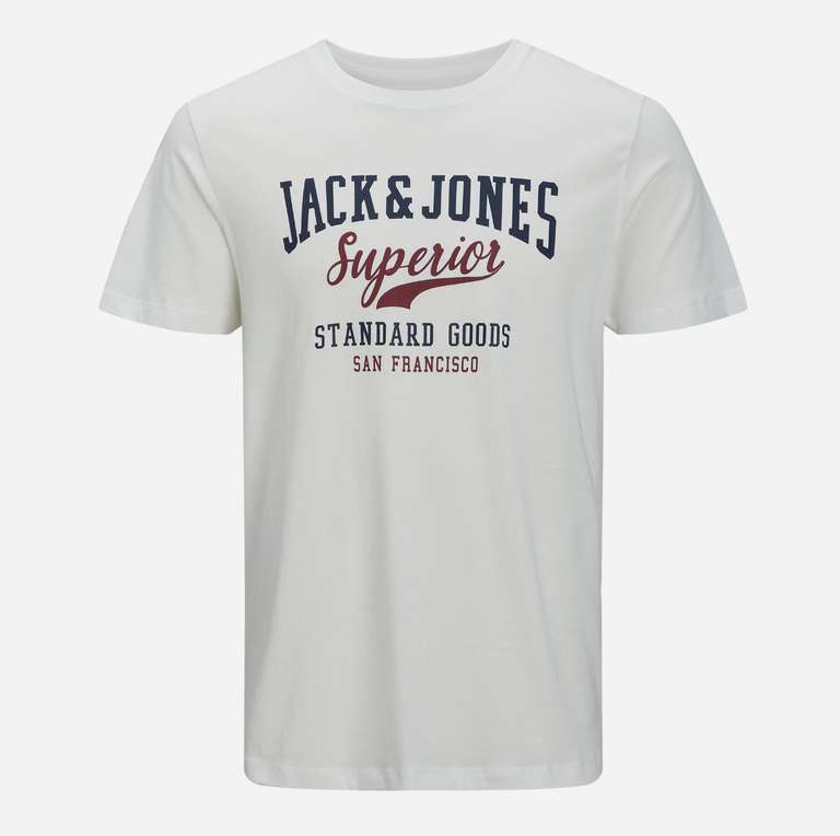 T-shirt Jack & Jones Jjelogo SS O-Neck 2 Col AW22 SN (Tailles XS au XXL)