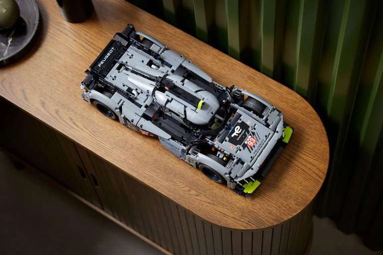 LEGO (42156) - Peugeot 9X8 24H Le Mans Hybrid Hypercar (Via 40€ sur la Carte de Fidélité)