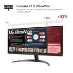 Écran 29" LG Ultrawide UWFHD (2560*1080p), Dalle IPS, 5ms, 75Hz