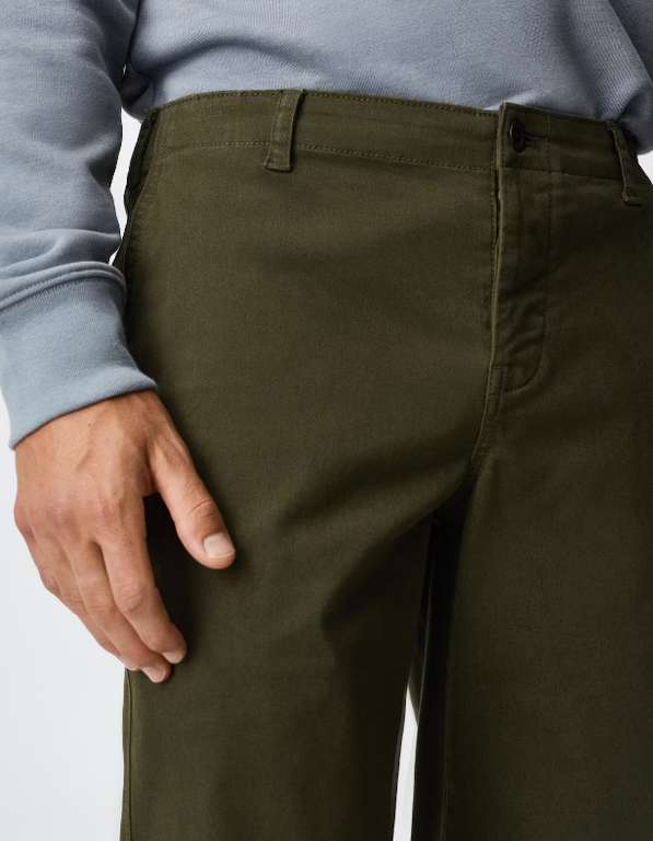 Pantalon chino regular fit - Kaki (du 38 au 44)