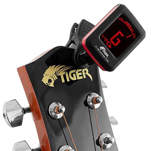 Accordeur chromatique pour guitare Tiger JT-12B