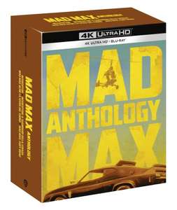 Coffret Mad Max Anthologie Blu-ray 4K Ultra HD + Blu-Ray - Import Italie VF IN