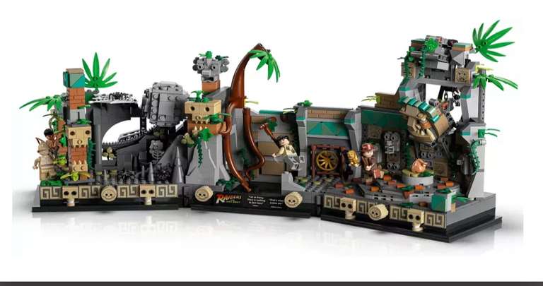 Jouet Lego Indiana Jones Le Temple de l’Idole en Or 77015 (via 30€ de fidélité)