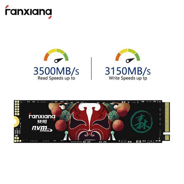 SSD interne M.2 NVMe Fanxiang - 2 To