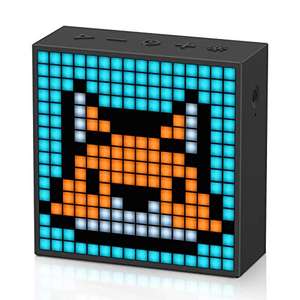 Enceinte Bluetooth Divoom Timebox-Evo - Animation Pixel Art, 12 Sonneries, Affichage De La Température (Vendeur Tiers)