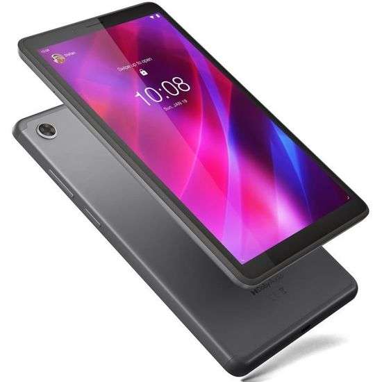 Tablette 7" Lenovo M7 (3rd Gen) - HD, 2 Go RAM, 32 Go - Android 11