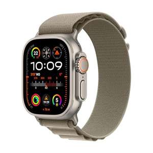 Montre Connectée Apple Watch Ultra 2 (GPS + Cellular) - 49 mm, Boucle Alpine Olive, Taille M