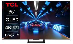 TV 65" TCL 65C735 - 4K UHD, 144 Hz, HDR Pro, Dolby Atmos & Vision iQ, Google TV, Game Master Pro (via ODR de 100€)