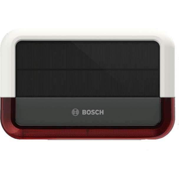 Sirène extérieure Bosch Smart Home avec panneau solaire, IP55