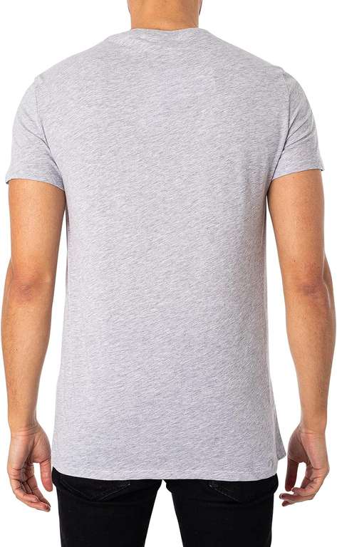 T-Shirt pour Homme Lacoste - Blanc, Col rond, du XS au 3XL