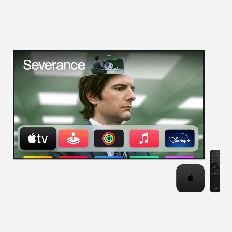 [Nouveaux clients Freebox Pop ou Delta] Apple TV 4K 128 Go (Wi-Fi + Ethernet) en option à l’achat à 2,99€/mois pendant 48 mois
