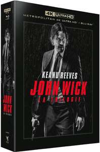 Coffret Blu-Ray 4K y John Wick - La Trilogie (Via remise panier)