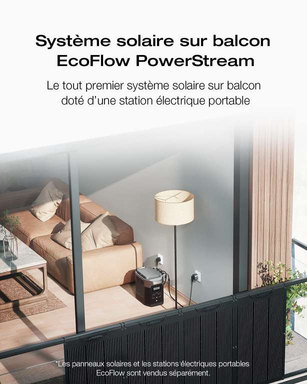 Micro-onduleur Ecoflow powerstream 800 W (via coupon - vendeur tiers)