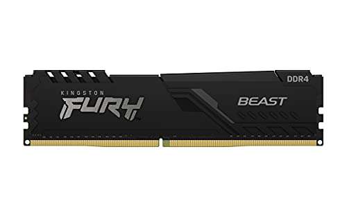Kit mémoire RAM Kingston Fury Beast (KF436C17BBK2/16) - 16 Go (2 x 8 Go) DDR4, 3600MHz, CL17