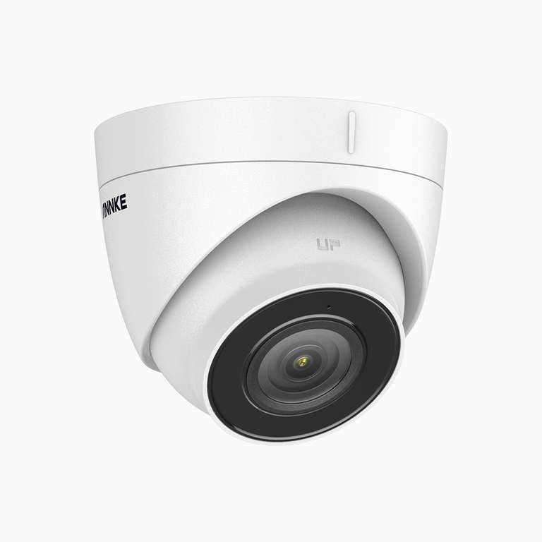 Caméra de surveillance PoE ANNKE C800 - 4K, 8 MP, IP67, Vision nocturne EXIR 2.0, Micro avec réduction de bruit, Compatible ONVIF & RTSP
