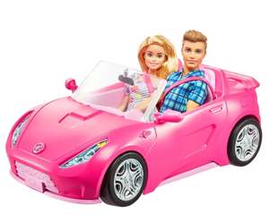 Jouet Barbie - Coffret Dressing Barbie, Ken et leur Cabriolet