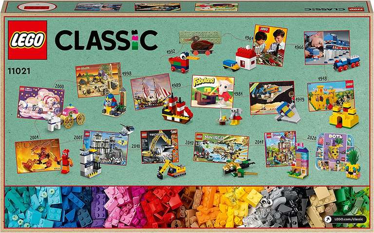 Jeu de construction Lego Classic 11021 - 90 ans de jeu