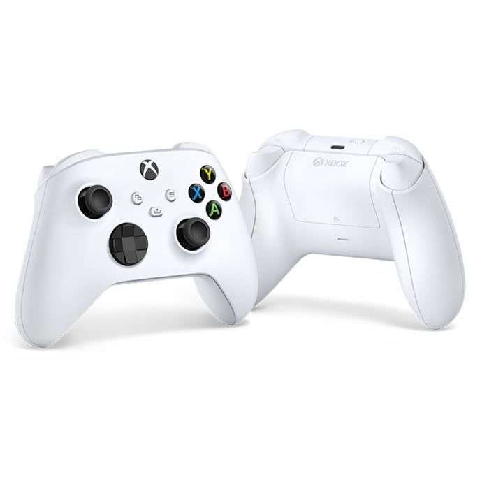 Manette Xbox Series Sans Fil Nouvelle Génération - Robot White ou Carbon Black - Xbox Series / Xbox One / Pc Windows 10 / Android / I Os