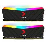 Kit Mémoire RAM DDR4 PNY XLR8 Epic-X RGB - 16 Go (2 x 8 Go), 3200 MHz, CL16 (MD16GK2D4320016XRGB)