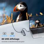 Hub Adaptateur USB-C 6-en-1 UGREEN Revodok 106 (100W PD, HDMI 4K@30Hz)