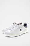 Sneakers U.S POLO Rokko - éco-cuir, blanc, taille 44 ou 45