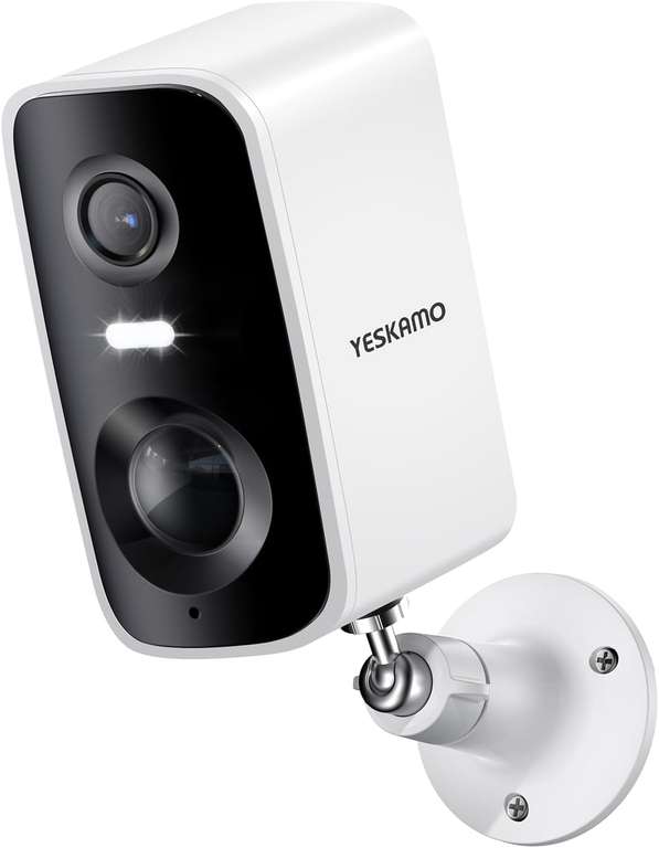 Caméra de surveillance extérieure Yeskamo Q10 2K (Via Coupon - Vendeur Tiers)