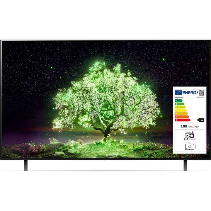 TV 65" LG OLED65A1 - OLED, 4K UHD, 50 Hz, HDR, Dolby Vision IQ, Smart TV (Frontaliers Suise)