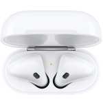 Écouteurs sans-fil Apple AirPods 2 avec boîtier de charge filaire (via 30€ sur carte fidélité, drives participants)