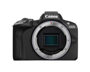 Appareil Photo Hybride Canon EOS R50 - APS-C 24M Pixels, 15 im/Sec, CMOS AF Dual Pixel, vidéo 4K/30p, WiFi, sans Objectif