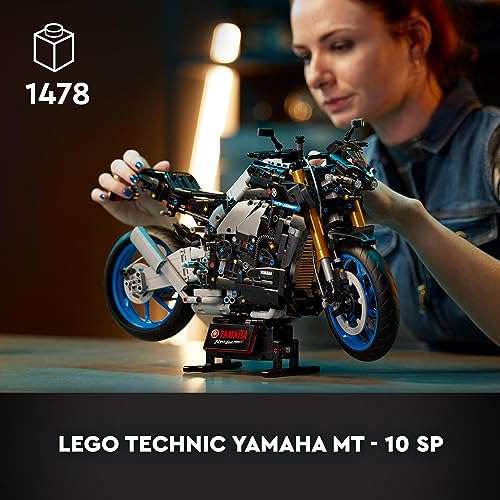 LEGO Technic 42132 - La moto, Maquette à Construire 2 en 1, Jouet