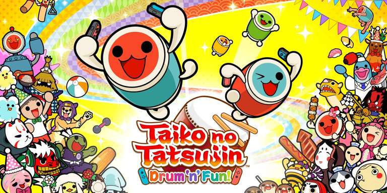 Taiko no Tatsujin: Drum'n'Fun! Sur Nintendo Switch (Dématérialisé)