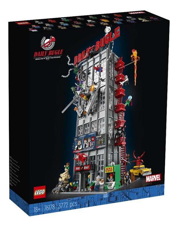 Jeu de construction Lego Marvel - Le Daily Bugle 76178 (Frontaliers Belgique)