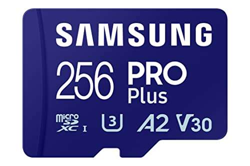 Carte mémoire microSDXC Samsung Pro Plus - 256 Go